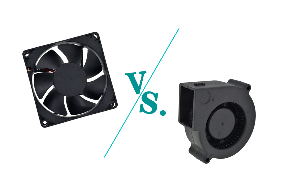 axial cooling fans VS.centrifugal cooling fan