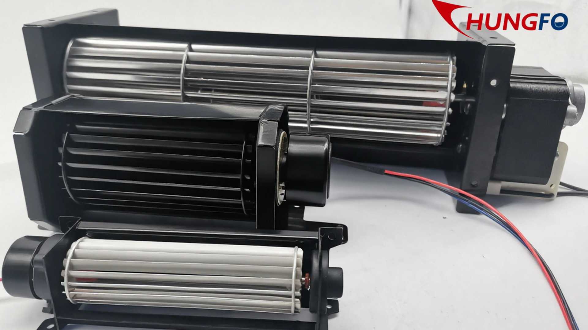 Welche verschiedenen Arten von Querstromventilatoren gibt es?