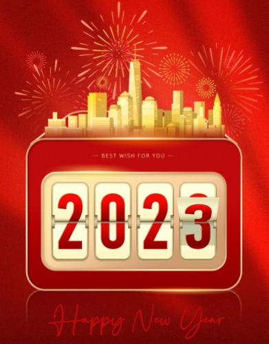 Frohes neues Jahr 2023